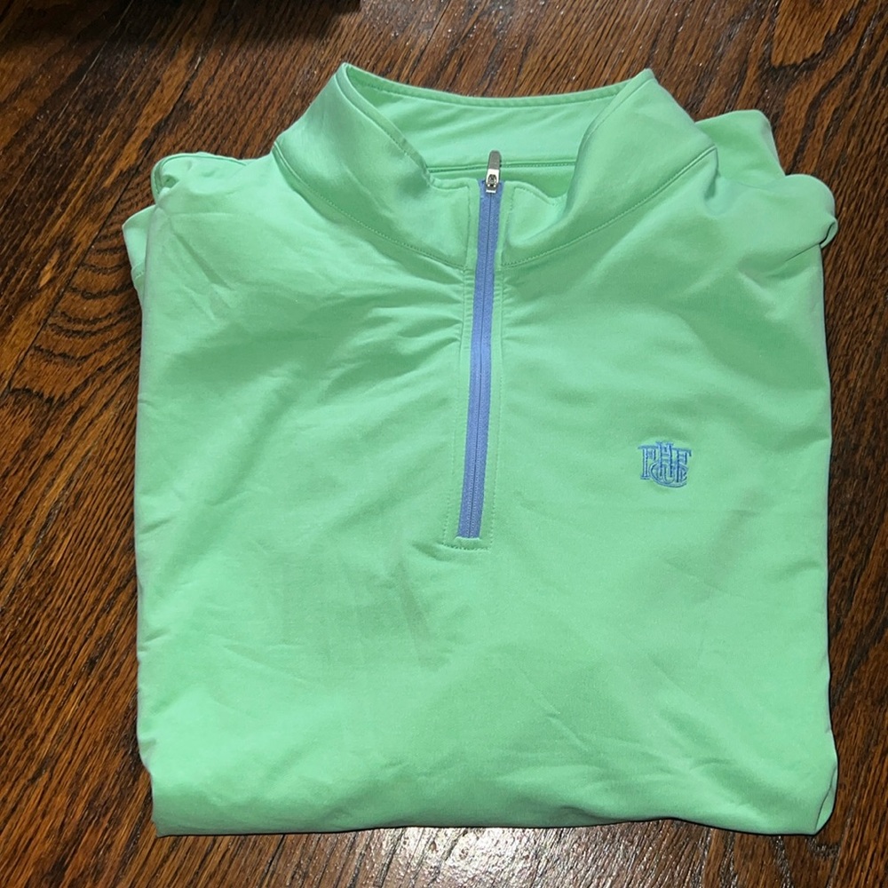 ⛳️Forest Hill Field Club⛳️Peter Millar XL NWOT 1/4 Zip Drifit Pullover. New!